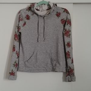Chloe K Flower Hoodie